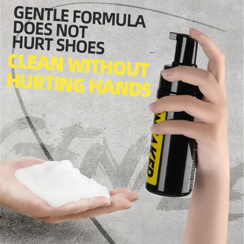 Sneakers Care - ชุดทำความสะอาดรองเท้ากีฬา สเปรย์ทำความสะอาดแบบแห้ง สำหรับหนัง หนังกลับ หนังนูบัค ผ้าใบ