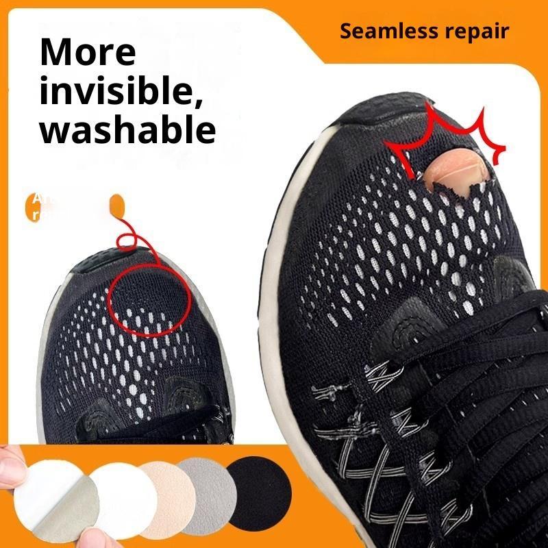 Sneakers Care - แผ่นปะซ่อมรองเท้าแบบไม่ต้องใช้กาว กันน้ำ ทนต่อการซัก สำหรับซ่อมรองเท้าตาข่าย รองเท้าวิ่ง และรองเท้าลำลอง