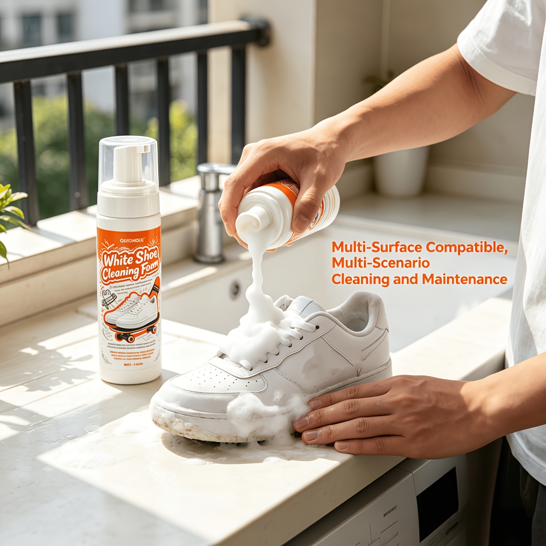 โฟมทำความสะอาดรองเท้าสีขาวแบบพ - Sneakers Care บทวิจารณ์และราคา