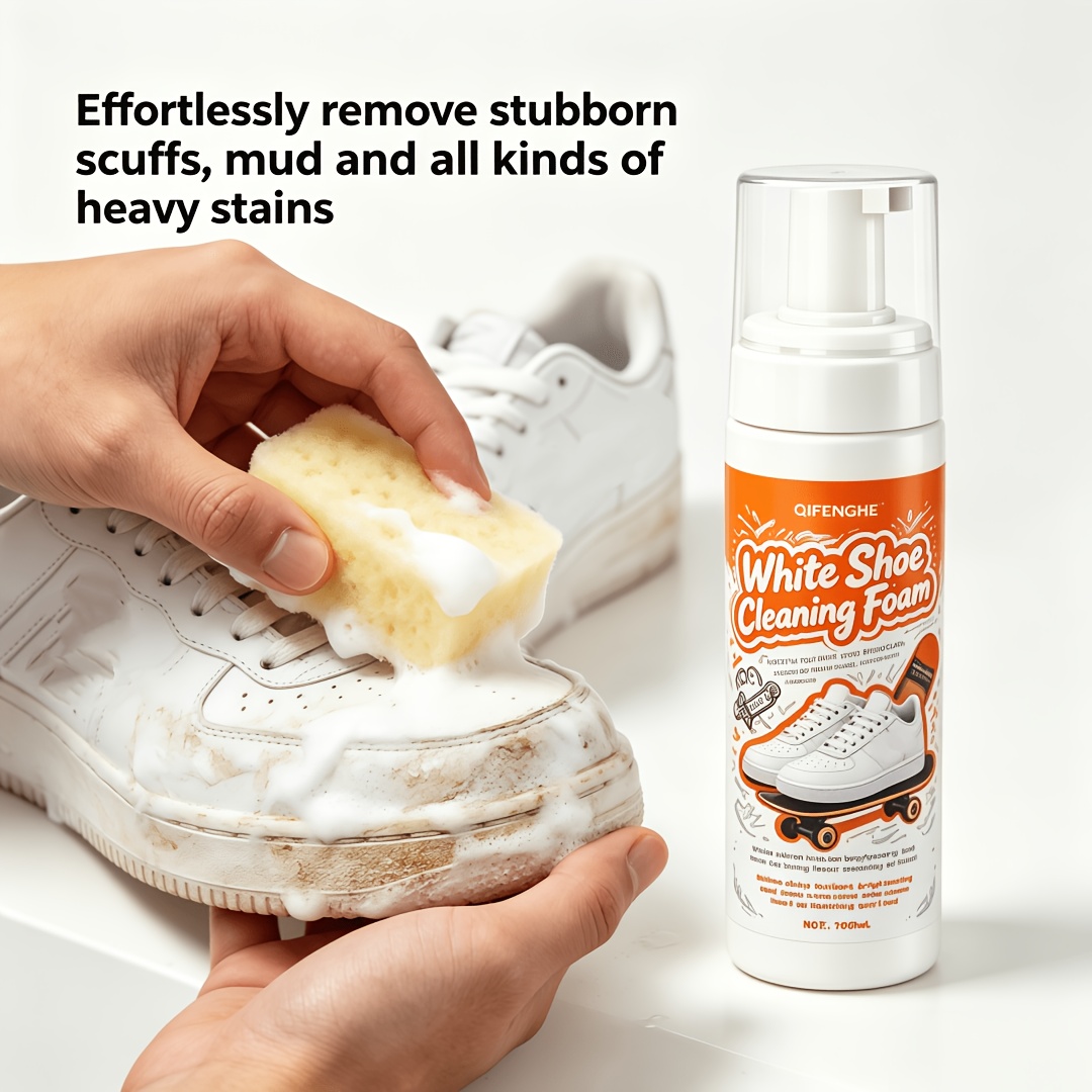 โฟมทำความสะอาดรองเท้าสีขาวแบบพ - Sneakers Care บทวิจารณ์และราคา