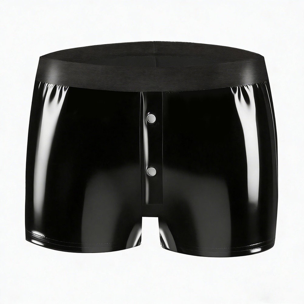 กางเกงบ็อกเซอร์ผู้ชาย โดดเด่นด - Patent Leather Shine บทวิจารณ์และราคา