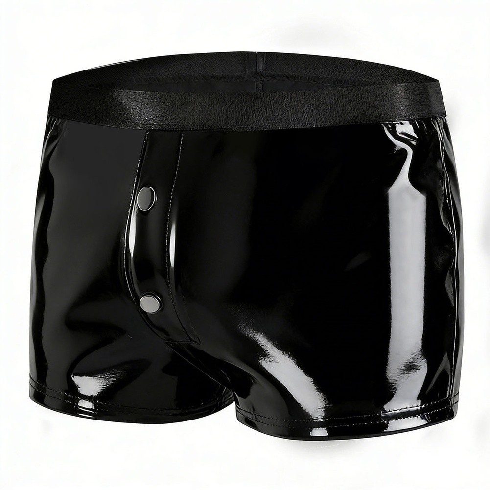 กางเกงบ็อกเซอร์ผู้ชาย โดดเด่นด - Patent Leather Shine บทวิจารณ์และราคา
