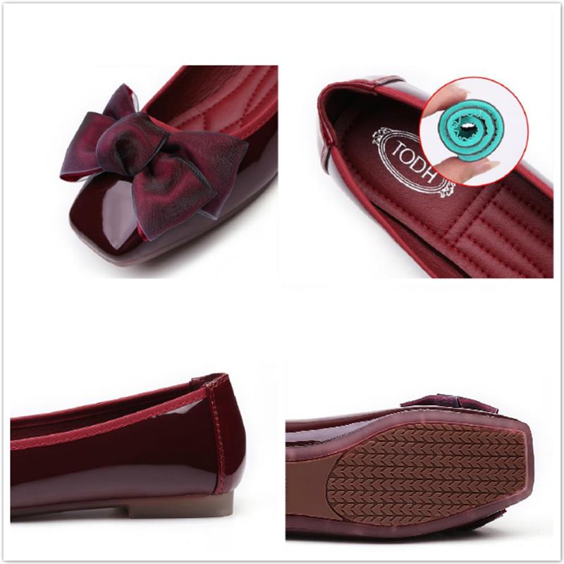 2022 ใหม่รองเท้าผู้หญิงบัลเล่ต - Patent Leather Shine บทวิจารณ์และราคา