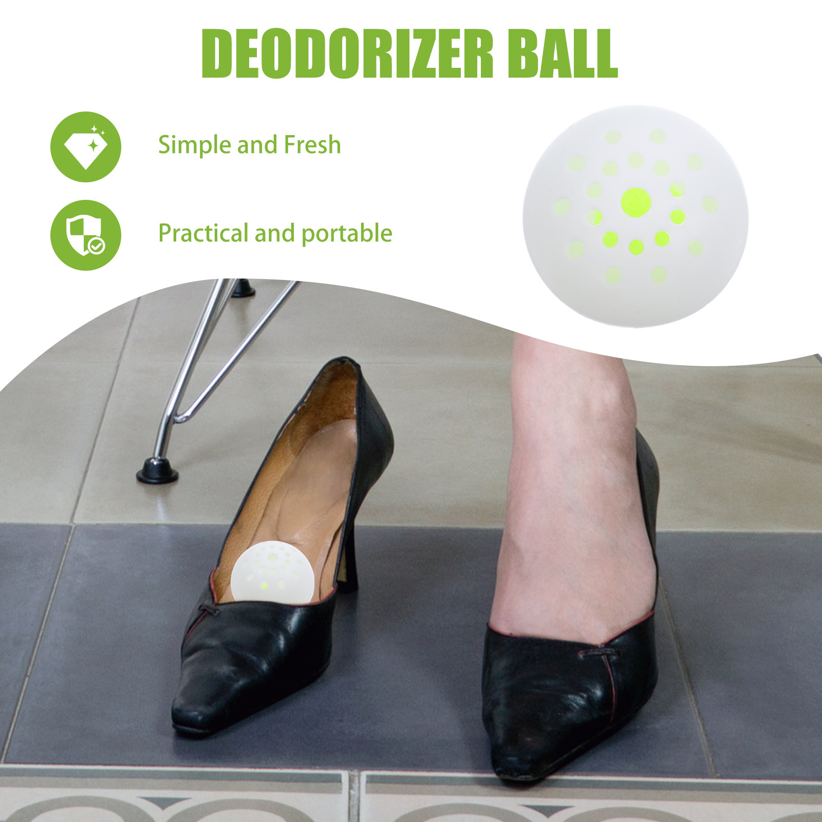 ลูกบอลดับกลิ่นรองเท้า 20 ชิ้น  - Shoe Deodorizer Ball บทวิจารณ์และราคา