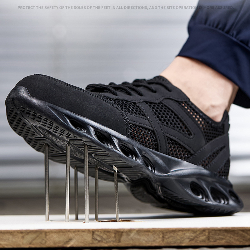 รองเท้าทำงานผู้ชายระบายอากาศได - Sneakers Care บทวิจารณ์และราคา