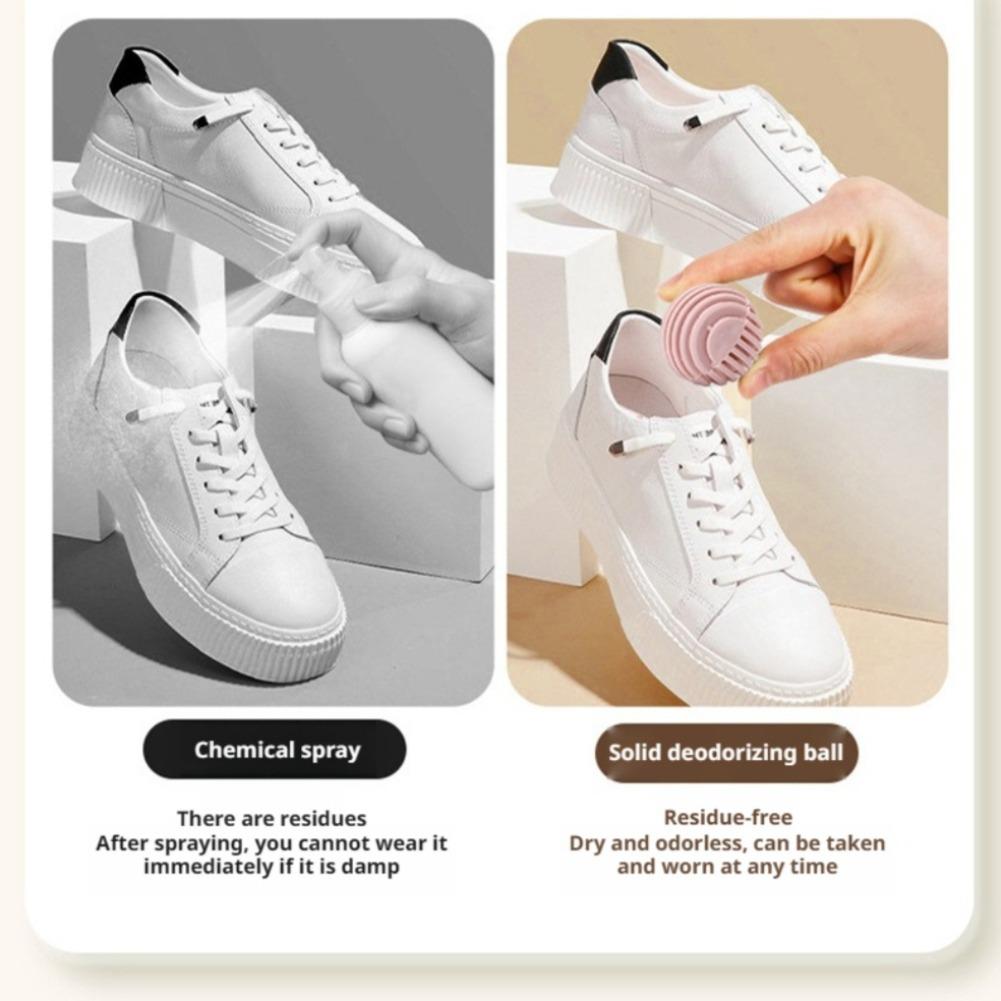 น้ำยาดับกลิ่นตู้รองเท้าอันทรงพ - Shoe Deodorizer Ball บทวิจารณ์และราคา