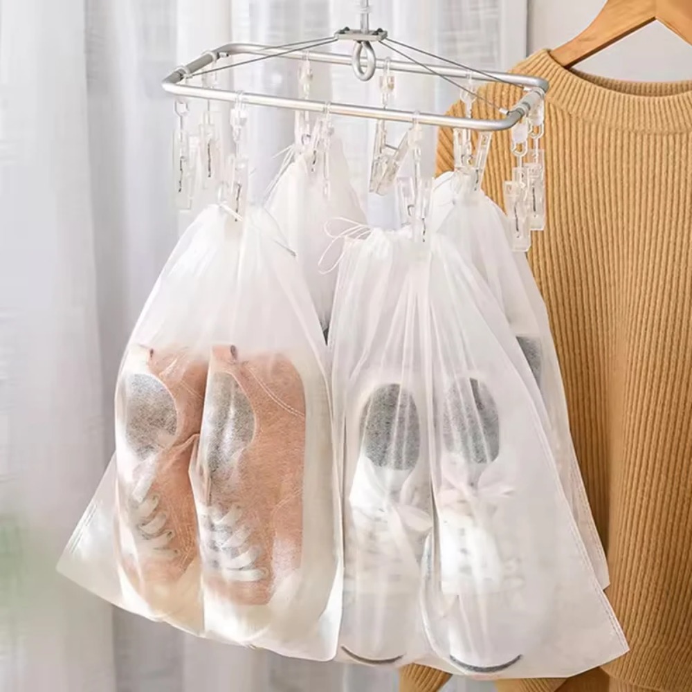 ถุงคลุมกันฝุ่นแบบระบายอากาศได้ - Shoe Bag Dust บทวิจารณ์และราคา
