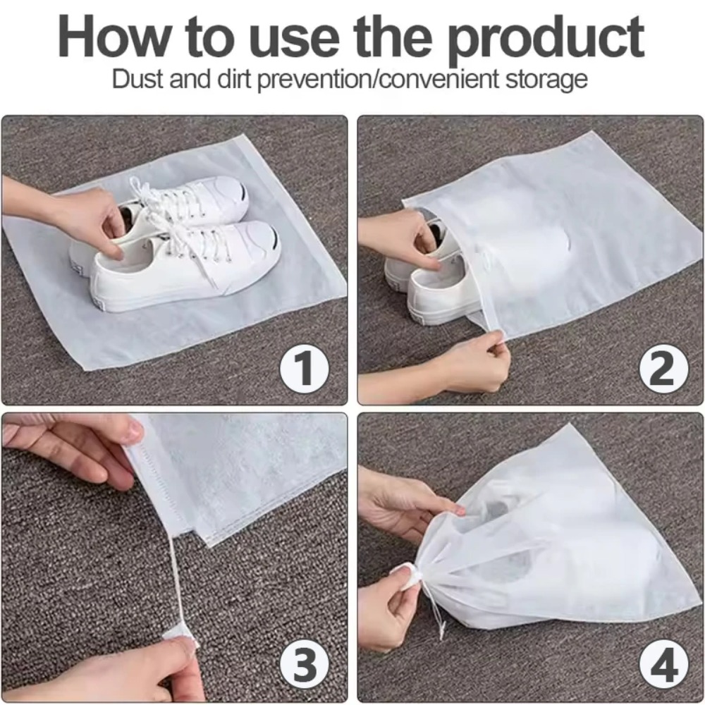ถุงคลุมกันฝุ่นแบบระบายอากาศได้ - Shoe Bag Dust บทวิจารณ์และราคา