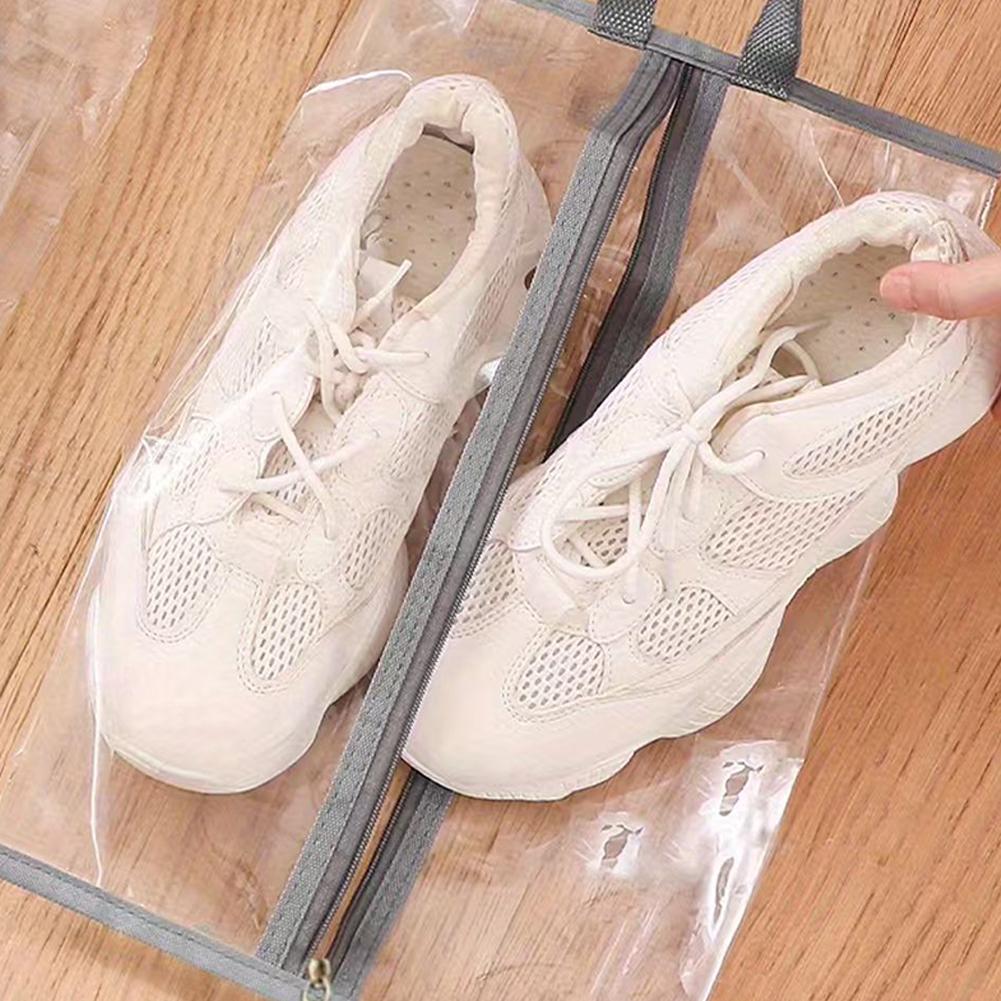 กระเป๋าเก็บรองเท้ากันน้ำ โปร่ง - Shoe Bag Dust บทวิจารณ์และราคา