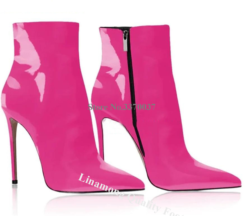 Linamon Shining ส้นเข็มหนังสิท - Patent Leather Shine บทวิจารณ์และราคา
