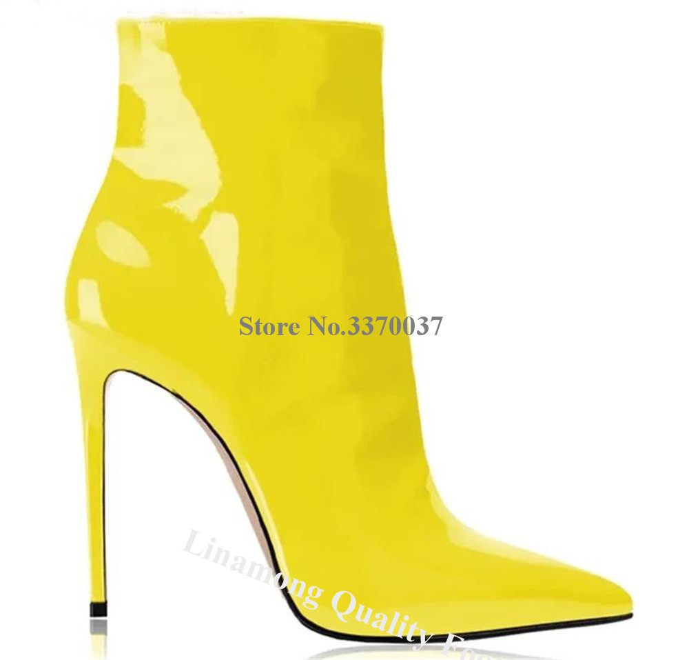 Linamon Shining ส้นเข็มหนังสิท - Patent Leather Shine บทวิจารณ์และราคา