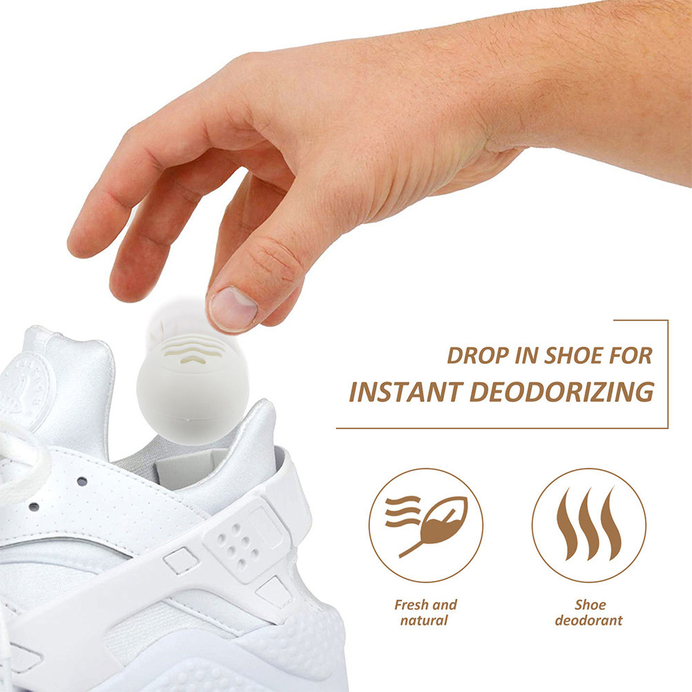 12 ชิ้น ลูกบอลดับกลิ่นรองเท้า  - Shoe Deodorizer Ball บทวิจารณ์และราคา