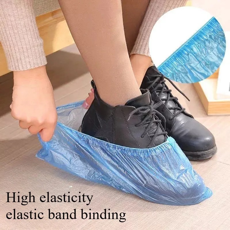 ถุงคลุมรองเท้าพลาสติกแบบใช้แล้ - Shoe Bag Dust บทวิจารณ์และราคา